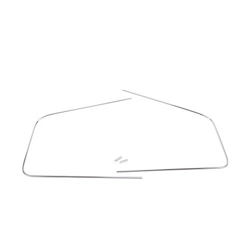     
                
                
    Modanatura in alluminio per parabrezza "Deluxe" per Maggiolino Cabriolet dal 1965 al 1972 - VK1516572
