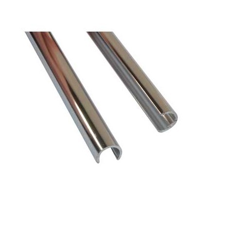 Aluminium Heckscheibenleiste Deluxe für Käfer Cabriolet 58 ->62 - VK1525862