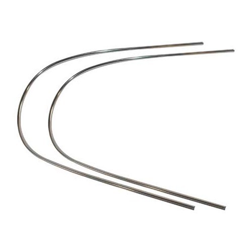     
                
                
    Modanatura in alluminio per lunotto posteriore "Deluxe" per Maggiolino Cabriolet dal 1958 al 1962 - VK1525862
