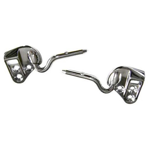     
                
                
    Attaches sur baie de pare-brise pour Volkswagen Coccinelle Cabriolet 68 ->72 - par 2 - VK15506
