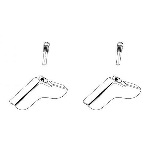     
                
                
    Charnières supérieures de déflecteur pour Volkswagen Coccinelle Cabriolet 52 ->64 - par 2 - VK15600
