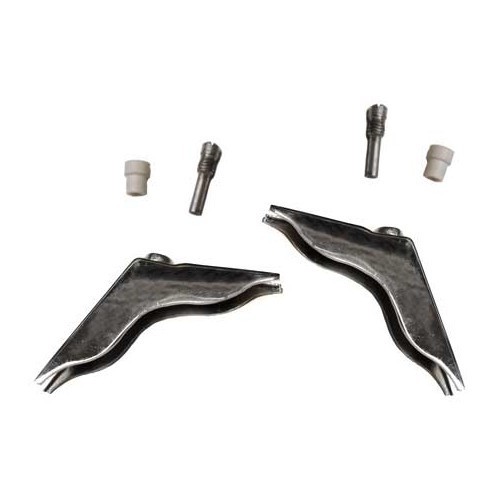     
                
                
    Charnières supérieures de déflecteur pour Volkswagen Coccinelle Cabriolet 65 ->72 - par 2 - VK15602
