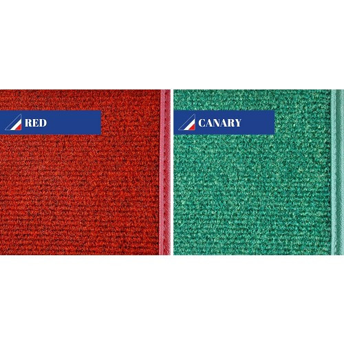 Carpet Deluxe kit for Volkswagen Beetle Cabriolet 70 ->72 - VK257072