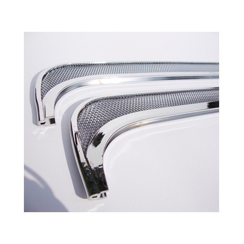  Gepolijste aluminium ventilatieroosters op deuren voor Kever ->64 - VK39000-5 