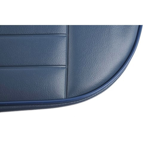  TMI seat covers in smooth Navy Blue vinyl for VOLKSWAGEN Beetle Convertible (1974-1976) - (USA) - VK43177 