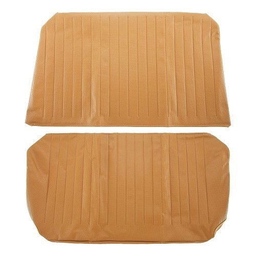  TMI seat covers in medium leather embossed vinyl for Volkswagen Beetle convertible 70 -&gt;72 (USA) - VK43183-1 