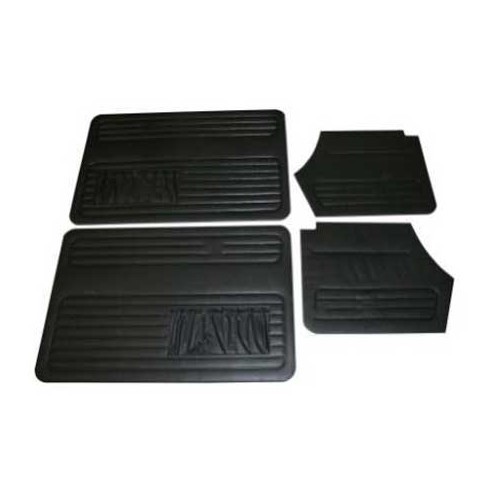     
                
                
    Door panels Black for Volkswagen Beetle Convertible 67 -&gt;72 - 4 pieces - VKB06672
