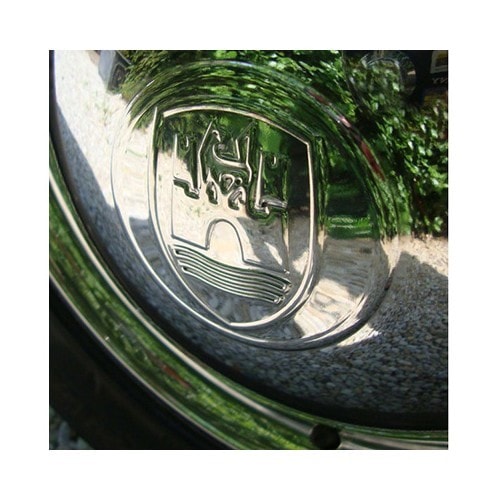  Chromzierleiste mit Wolfsburg-Logo für Felge 5 x 205 - VL30409-5 