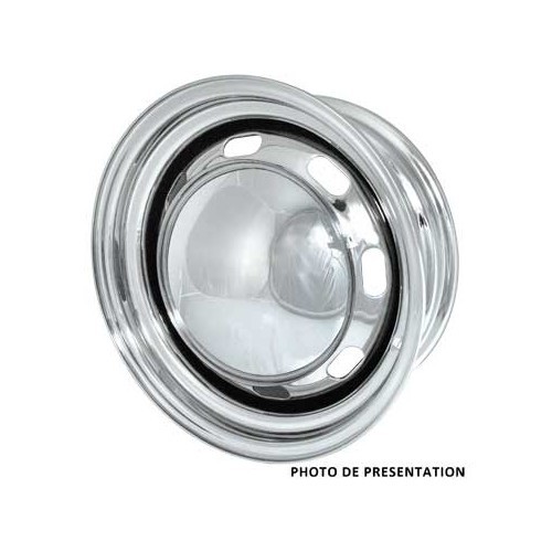  Babymoon stainless steel hubcap for 4 x 130 / 5 x 112 rim - VL30416-1 