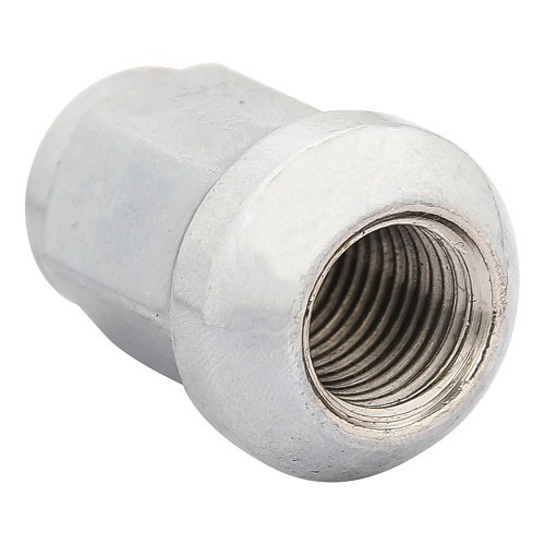     
                
                
    Écrou de roue borgne épaulé chromé type Porsche M14 x 1,5 - 19 mm - VL30900
