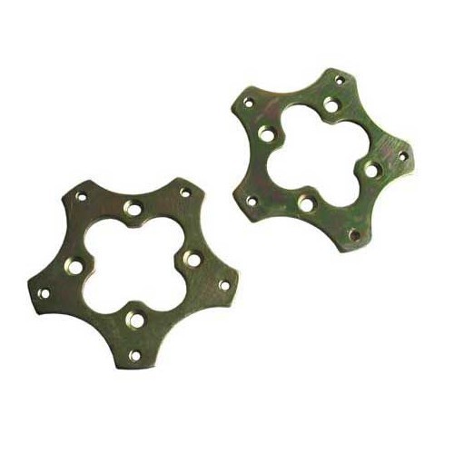     
                
                
    Adaptateurs de roues VW 5 x 205 sur 4 x 130 pour Volkswagen Coccinelle 68-> - 2 pièces - VL30901
