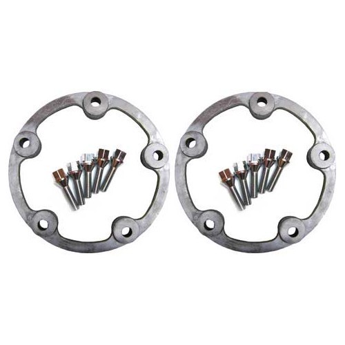  25 mm aluminium track wideners for 5 x 205 wheels on Beetle -&gt;67 - set of 2 - VL30906 