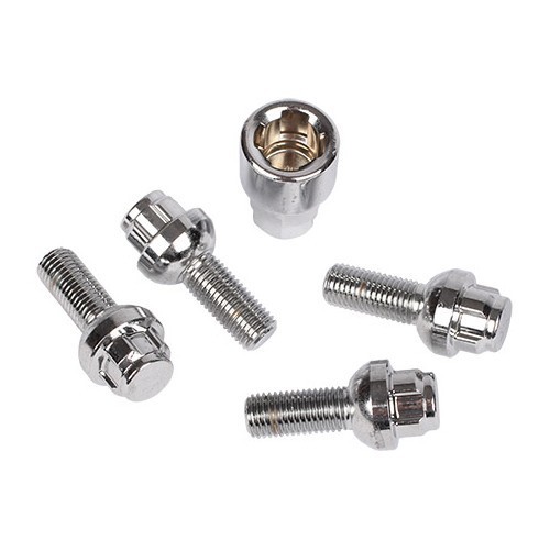  Set of 12 mm round/spherical anti-theft screws - VL31302Q 