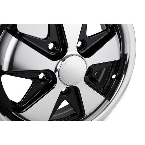  FUCHS 5 x 130 Black 4.5 x 15" style wheel - VL35000-1 