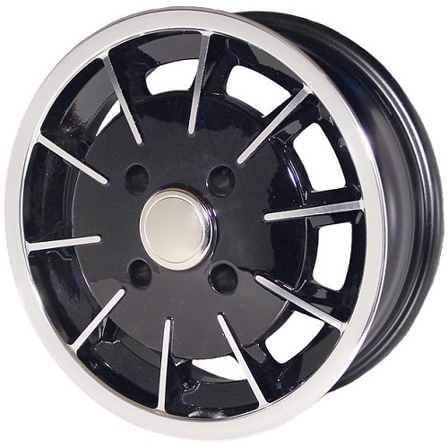  GASBURNER 4 x 130 Black 5.5 X 15" style wheel - ET35 - VL35300 