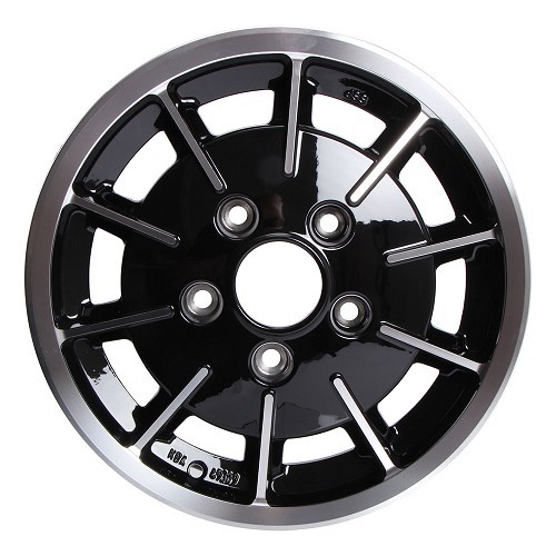  GASBURNER 5 x 130 Black 5.5 X 15" style wheel - ET45 - TÜV - VL35306-3 