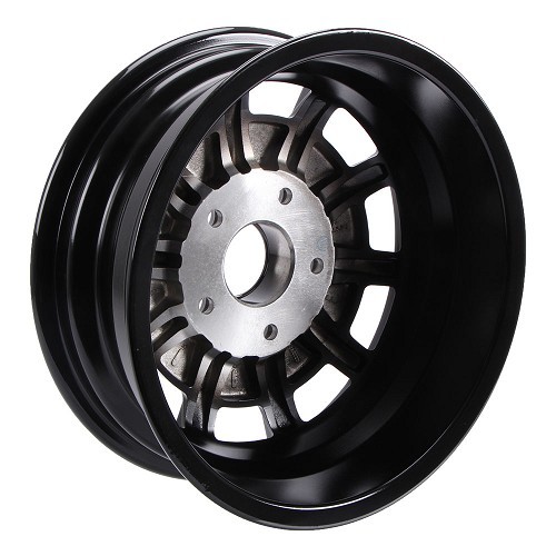  GASBURNER 5 x 130 Black 5.5 X 15" style wheel - ET45 - TÜV - VL35306-5 