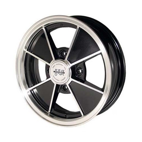  BRM 4 x 130 Black 4.5 x 15" style wheel - VL36702 