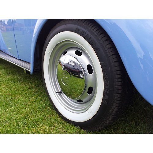 Kit 4 Flancs blancs de roue 15 - VL40200