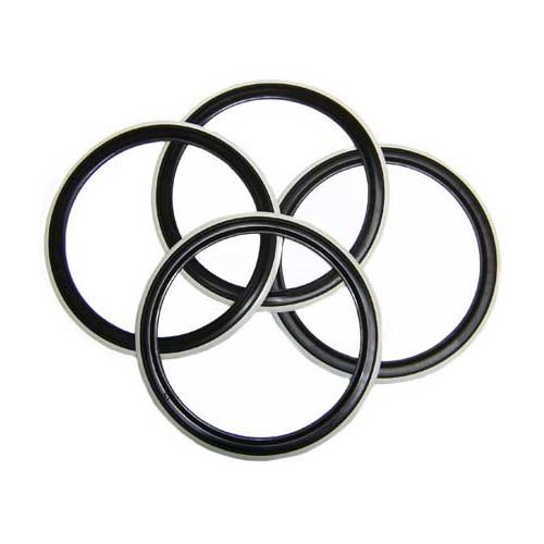 Grezzi sottili bianchi per ruote da 15 - set da 4 - VL40300