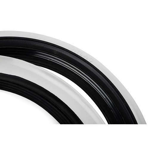 Grezzi sottili bianchi per ruote da 15 - set da 4 - VL40300