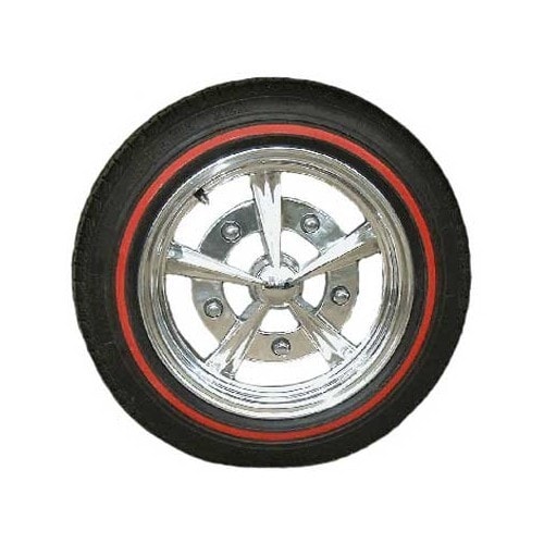  Red thin blanks for 15" wheels - set of 4 - VL40400 