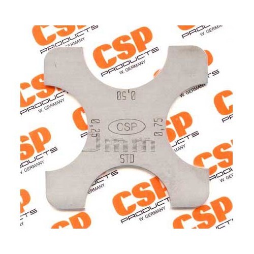  CSP shim for dimensions of bearing nos.1,2 and 3 on Type 1 crankshaft - VO07502 