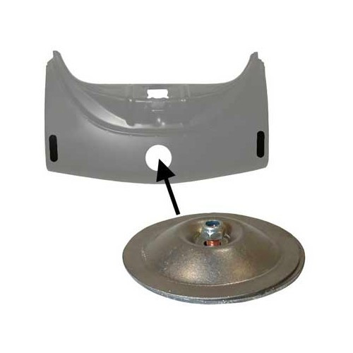 Front apron cap 1200, 1300/1500 68-> - VT10201