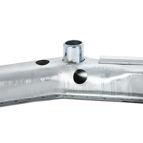 Straight heating duct for Volkswagen Beetle 1200, 1300, 68-&gt; - Galvanized - VT11402