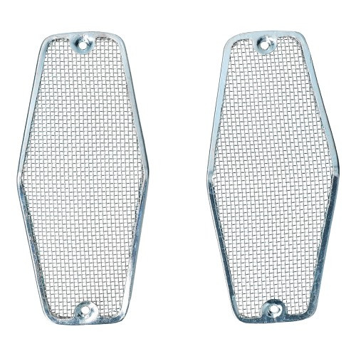     
                
                
    Grelhas laterais do amortecedor de ar para VOLKSWAGEN Beetle (04/1951-09/1952) - VT12002
