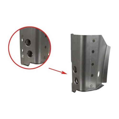     
                
                
    Superior quality complete left-hand door pillar for Volkswagen Beetle 49 ->62 - VT14113
