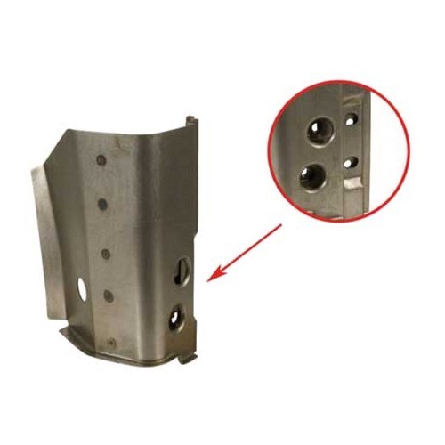     
                
                
    Superior quality complete right-hand door pillar for Volkswagen Beetle 49 ->62 - VT14114
