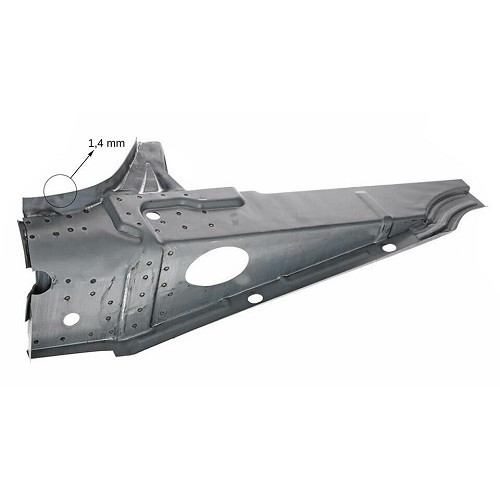     
                
                
    Rear right interior cross member for Volkswagen Beetle (08/1967-), high quality - VT15702
