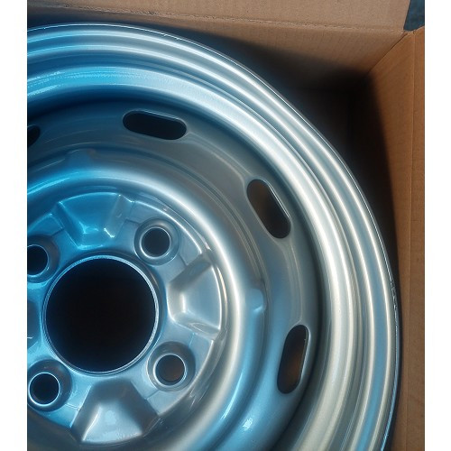 Jante tôle type origine 4 x 130 en 5.5 X 15, ET 27 - Second choix - VX33404