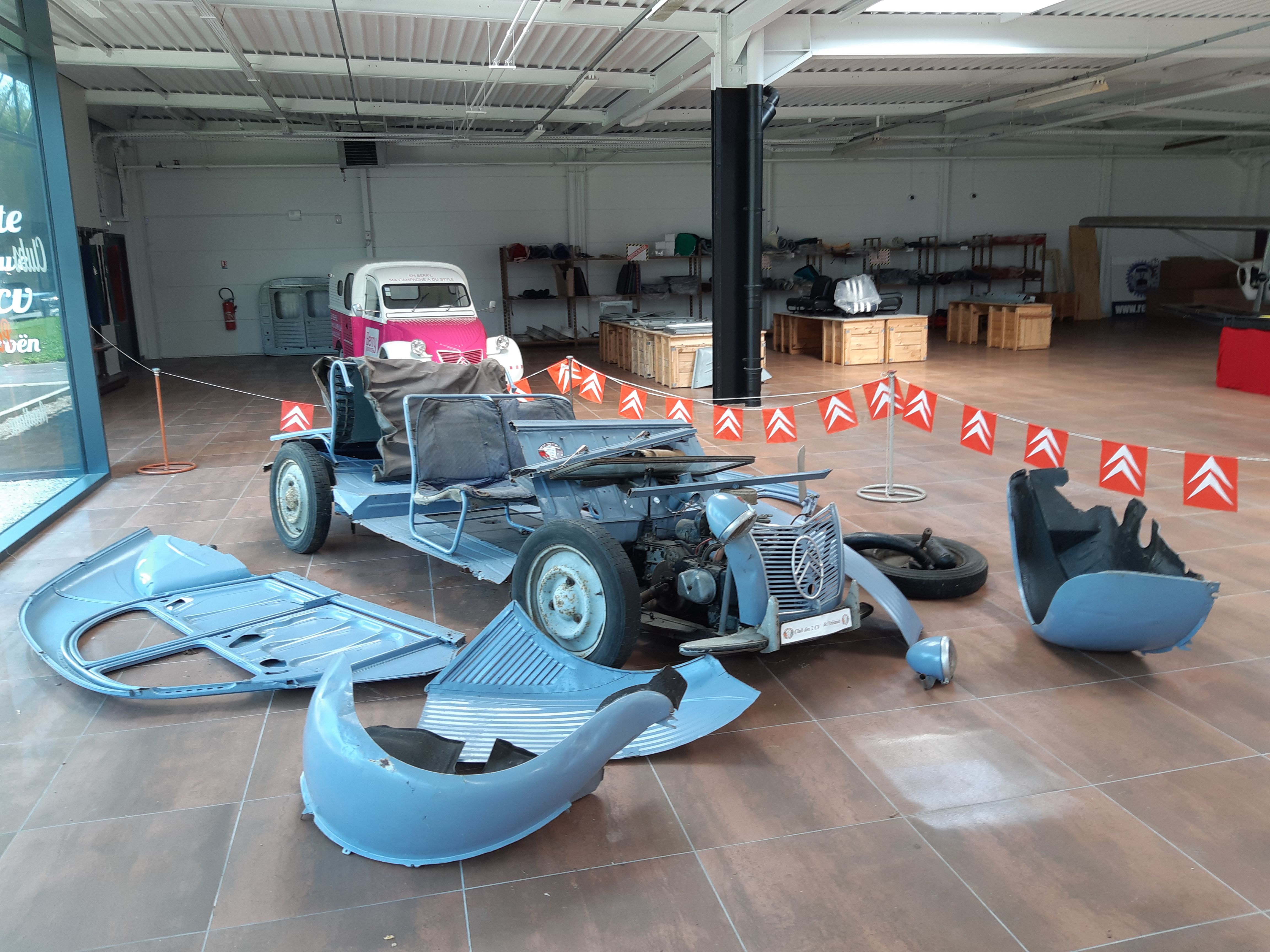 Citroen 2CV pièces