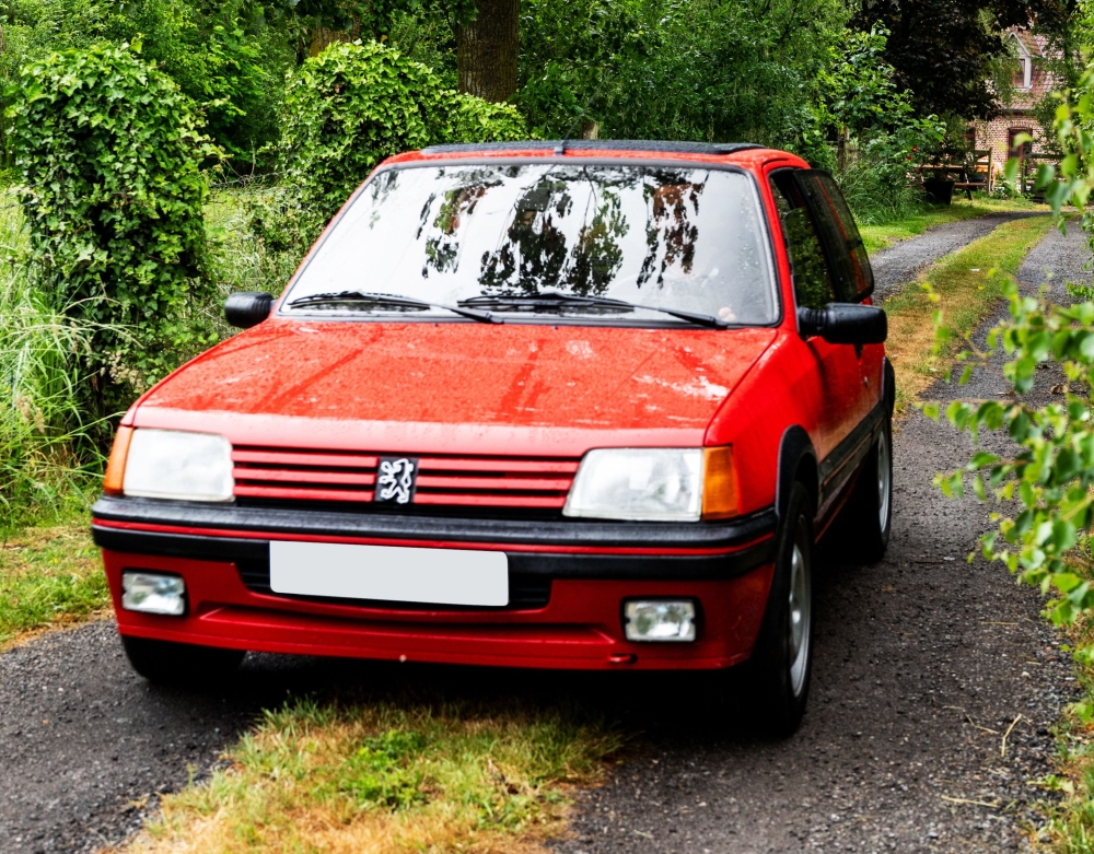 Peugeot 205 rouge