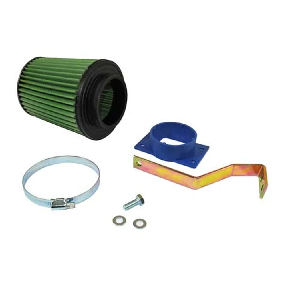 Kit de admissão direta de ar VERDE para BMW Série 3 E36 316i 318i 318is (12/1989-12/1998) - motores M40B16 M40B18 M42B18 M43B16 M43B18