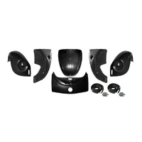 Ailes, joues, capot, jupe avant avec joints pour VOLKSWAGEN Coccinelle 1200 (08/1974-07/1975)