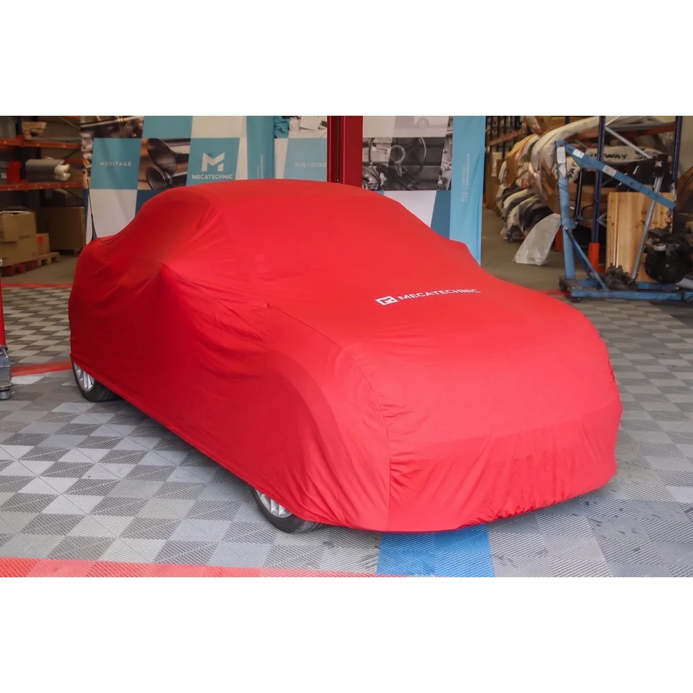 Coprisedile interno stretch rosso taglia S (370x165x119) per Mini R58 R59