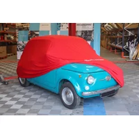 Housse d'intérieur rouge MECATECHNIC pour Mini Mini R56 & R57