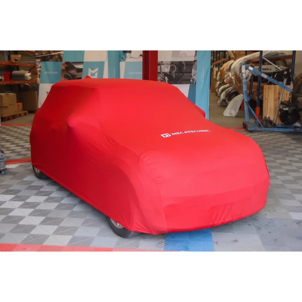 Housse d'intérieur stretch rouge taille S pour Mini R56 R57