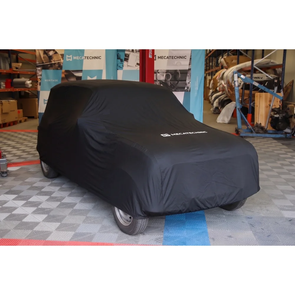 Housse intérieure stretch noire taille S pour Renault 4L