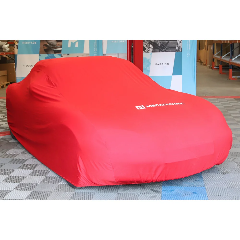 Rote Stretch-Schutzhülle Größe M für Mazda MX-5 NB