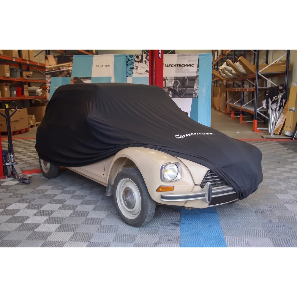 Coperta interna elasticizzata nera taglia M per Citroën Dyane & Acadiane