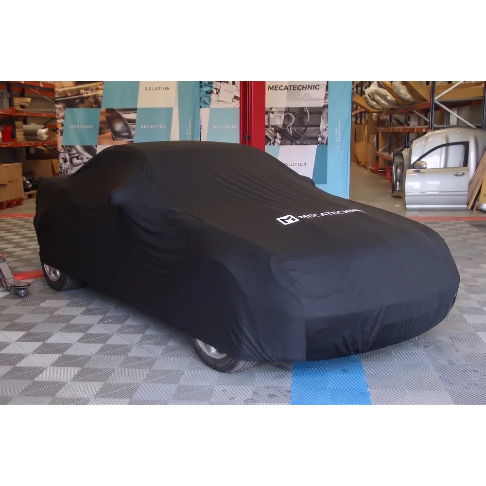 Capa de interior stretch preta tamanho M para Mercedes SLK R170