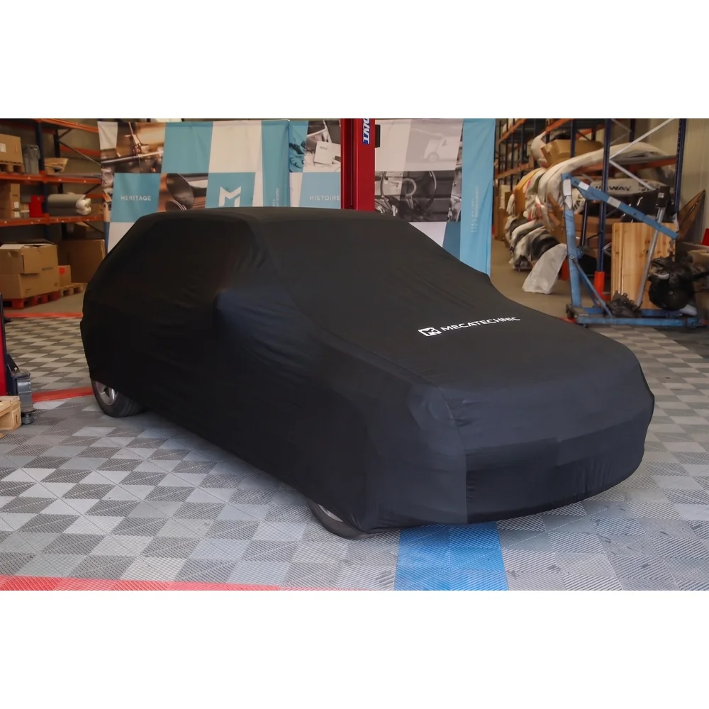 Black stretch indoor cover size M for Peugeot 306