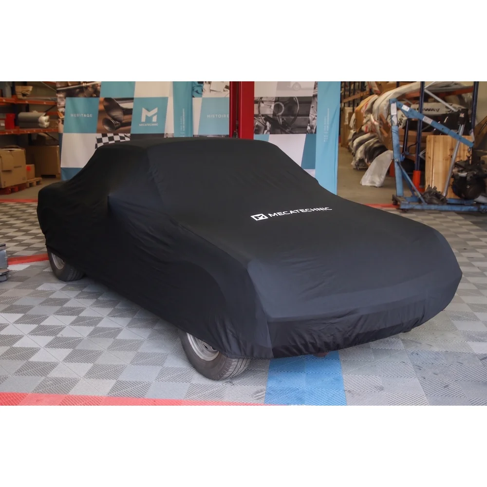 Capa interior extensível preta tamanho M para Porsche 914