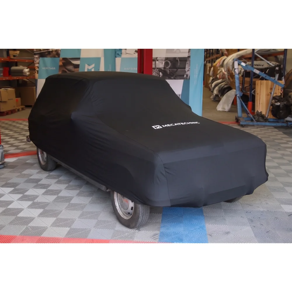 Zwarte stretch binnenhoes maat M voor Renault R6