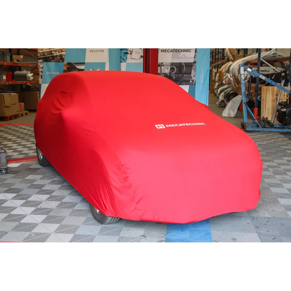 Funda elástica roja talla M para Volkswagen Polo 6R