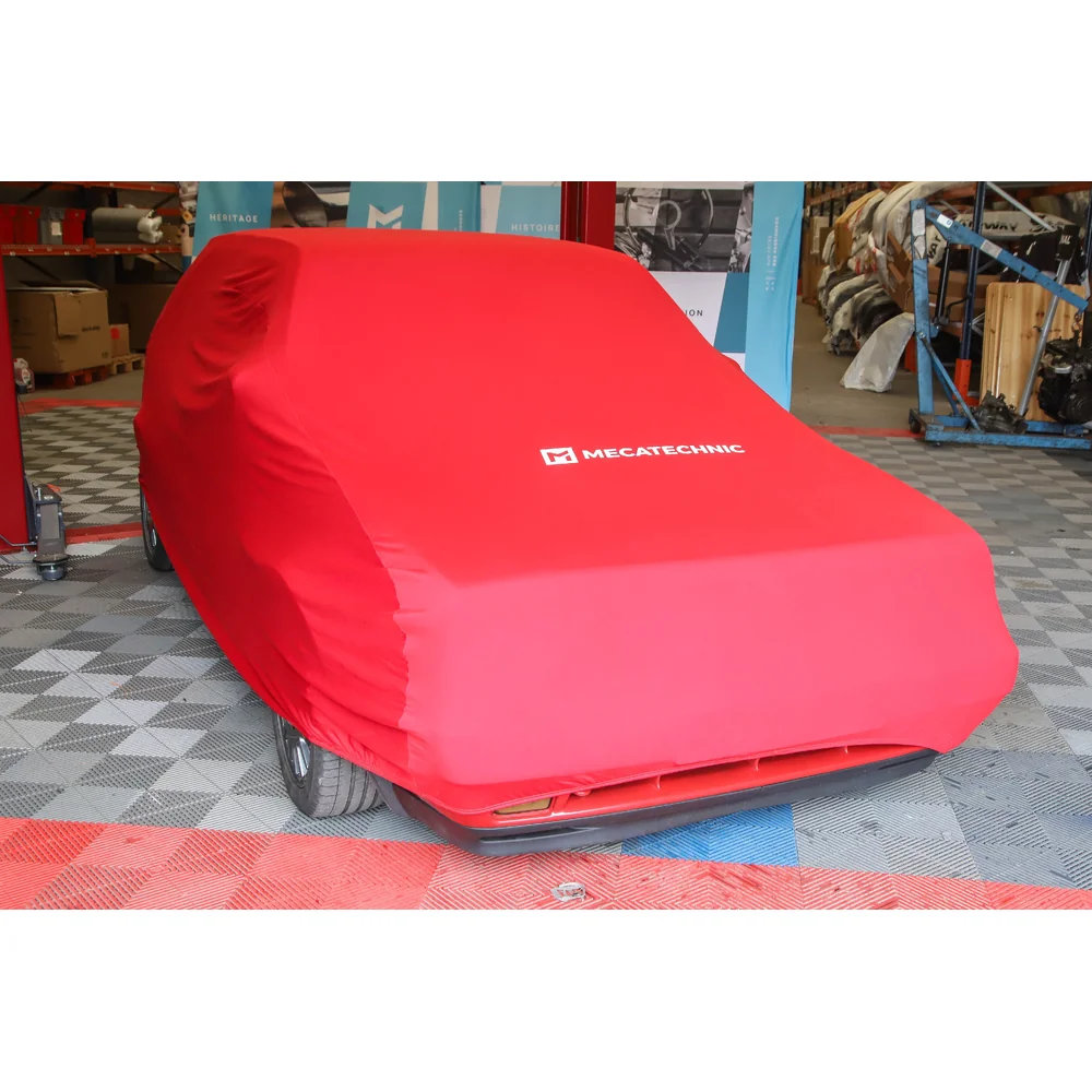 Stretchhoes maat M rood voor Volkswagen Golf 2